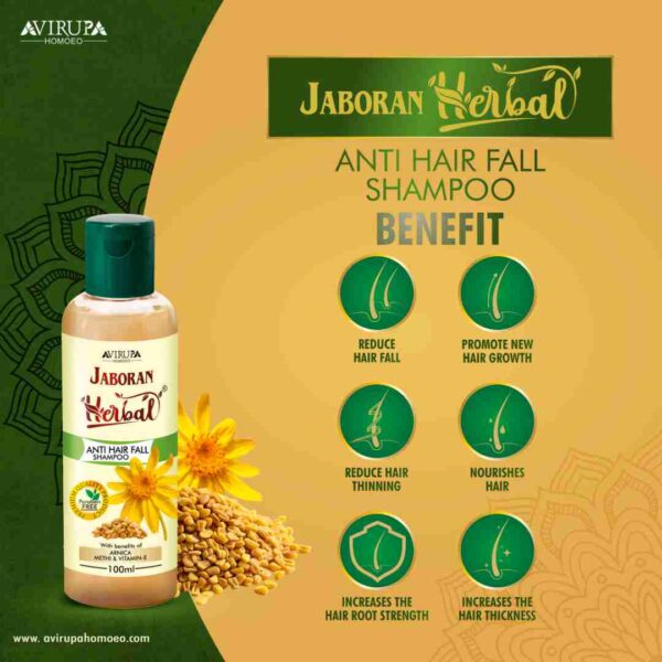 Anti Hair Fall Shampoo for Hair Fall Control with Arnica, Methi & Vitamin E - Image 4